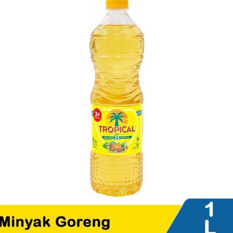 

Minyak Goreng Tropical Botol 1L/2L Jernih Berkualitas RB10