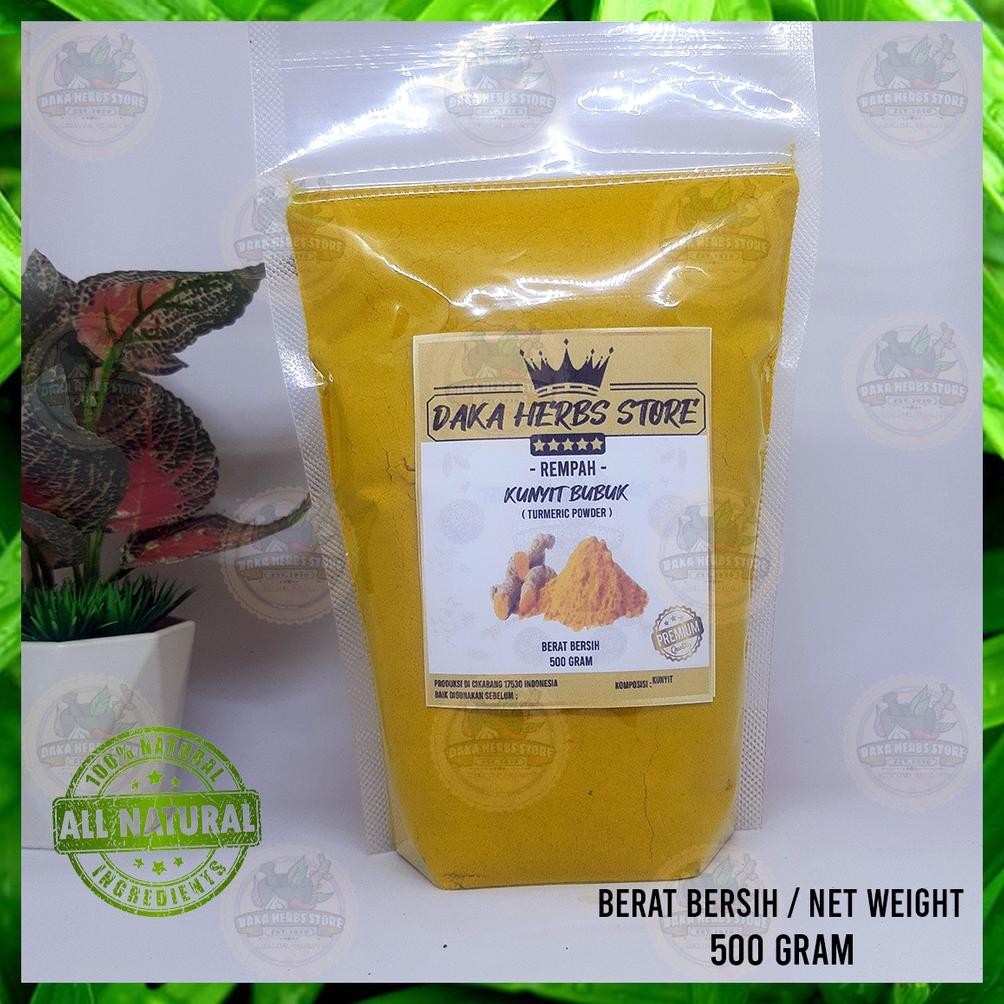 

Bubuk Kunyit tanpa campuran (500 Gram) RB10