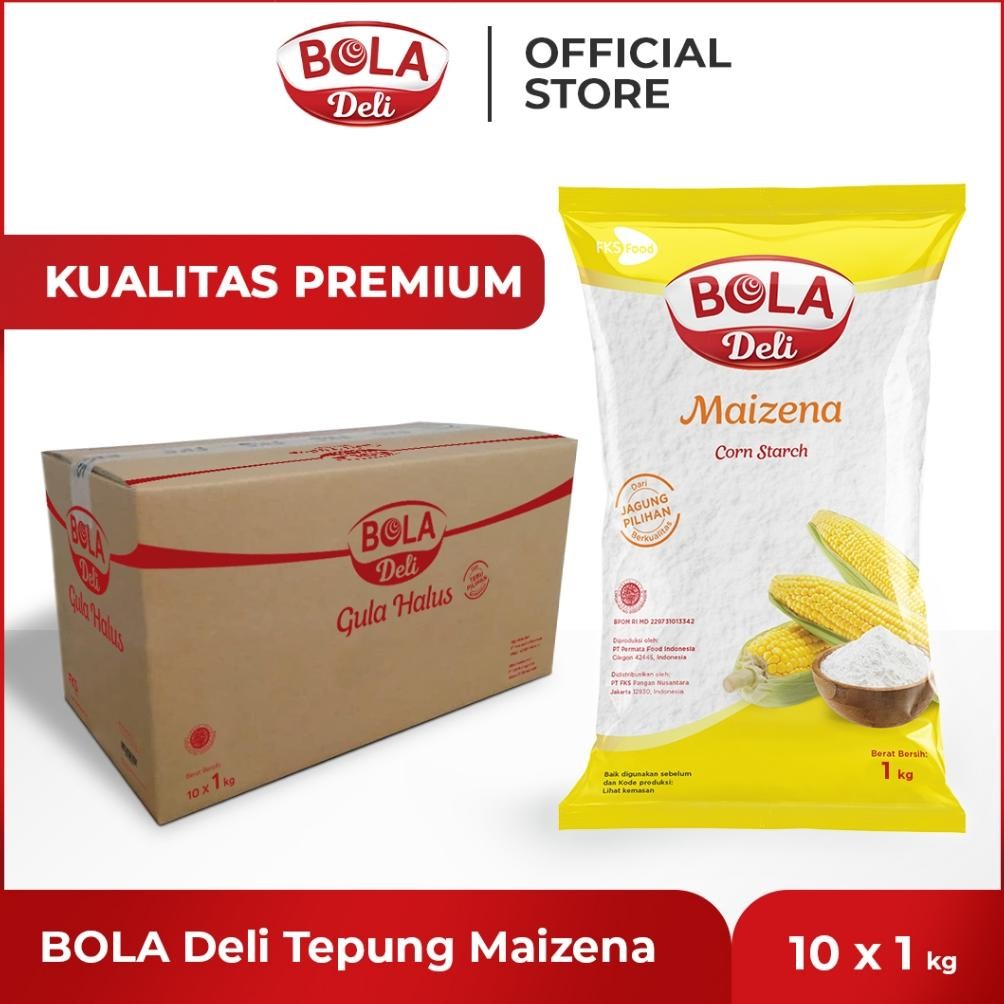 

BOLA Deli Tepung Maizena 1 kg Karton