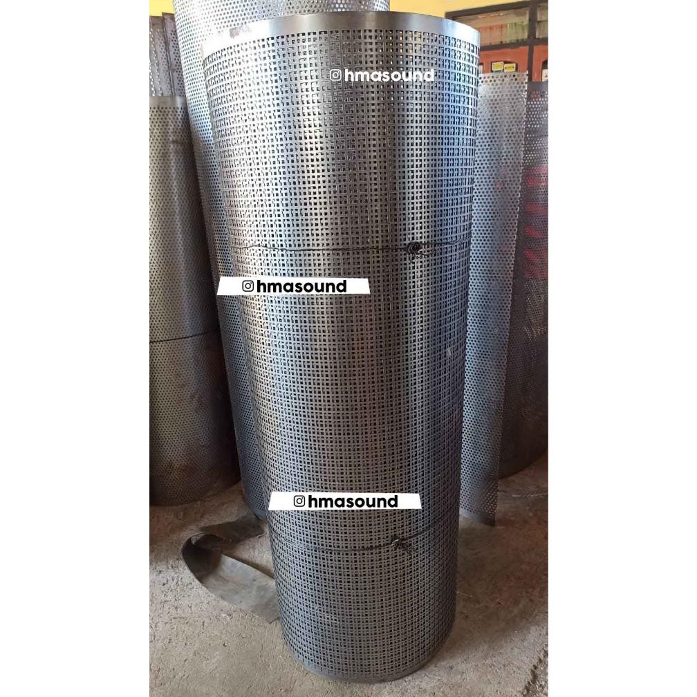 Grill Ram Besi Lubang Kotak Persegi 100 x 200 cm