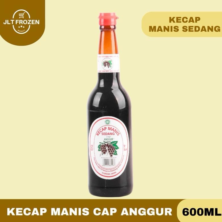 

Kecap Manis Cap Anggur / Kecap Manis Anggur Kental / Kecap Manis Sedang / Senglie Botol Kaca - 600ml RB10