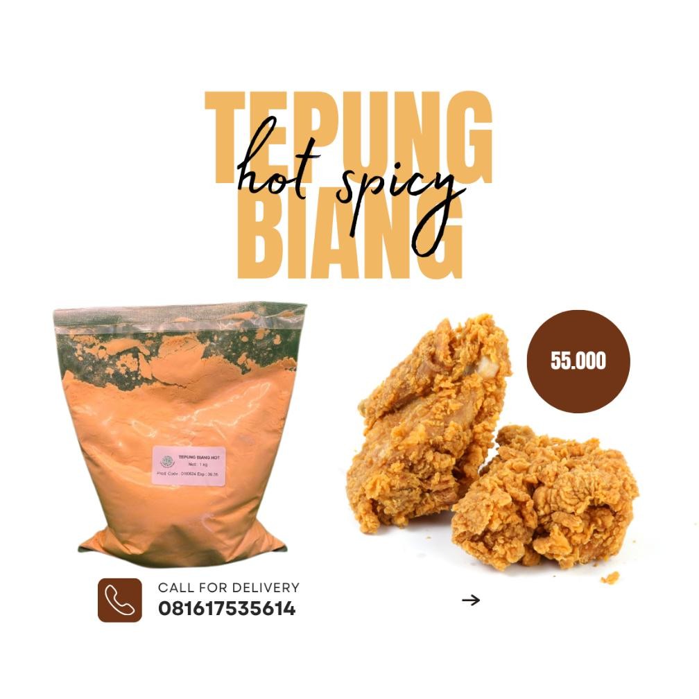 

Tepung Bumbu Hot Spicy Ukuran 1 Kg , Perbandingan 1 : 5