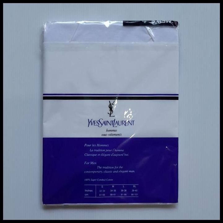 Terlaris Kaos Dalam Pria Branded V Neck - Putih High Quality