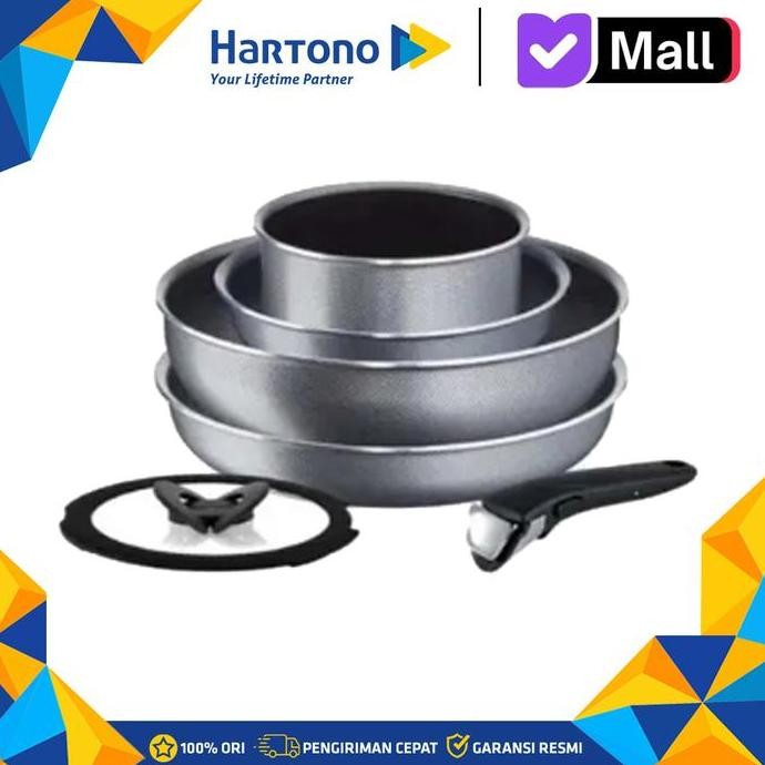 Tefal Wajan Panci Set Cookware Set  Ingenio Elegance 6pcs L2329012_P