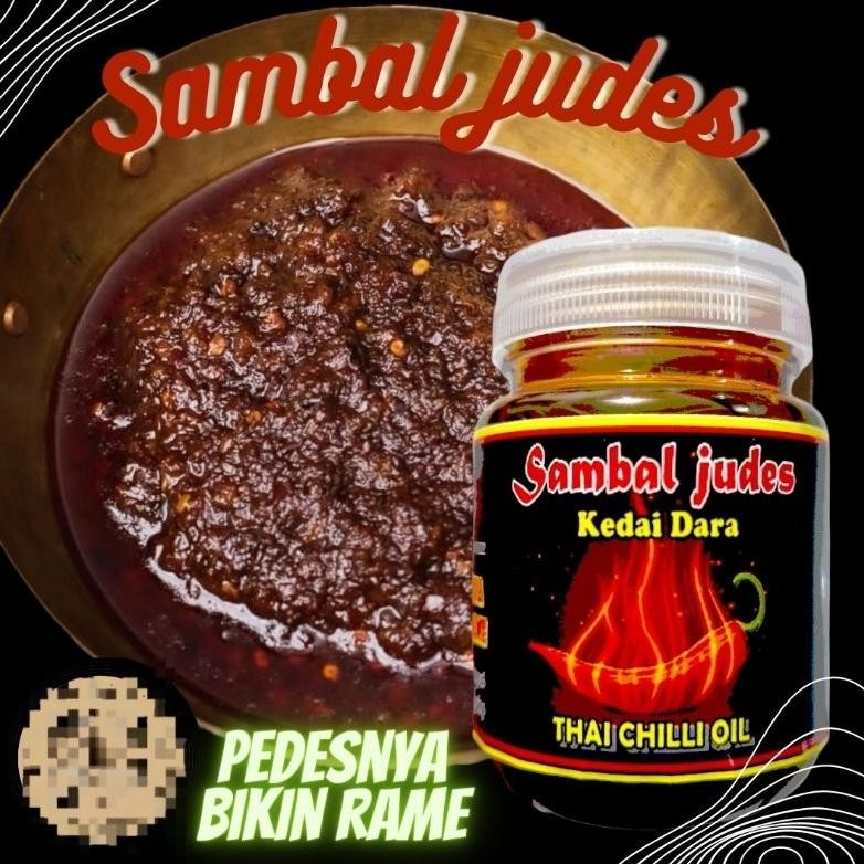 

Sambal judes Thai chili oil sambal goreng khas Thailand cocok untuk semua jenis makanan RB10