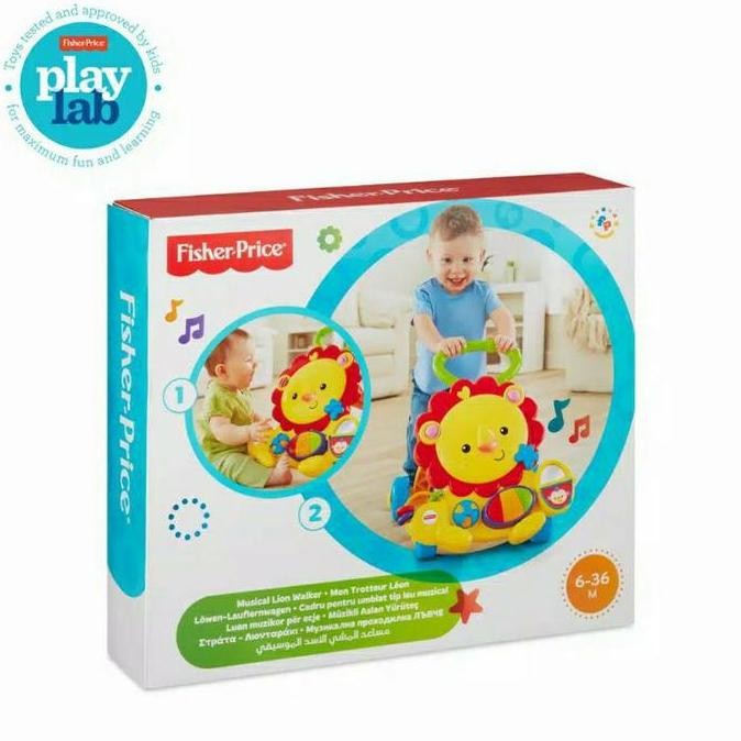 FISHER PRICE PREWALKER LION - Fisher Price Musical Lion Walker - Maina