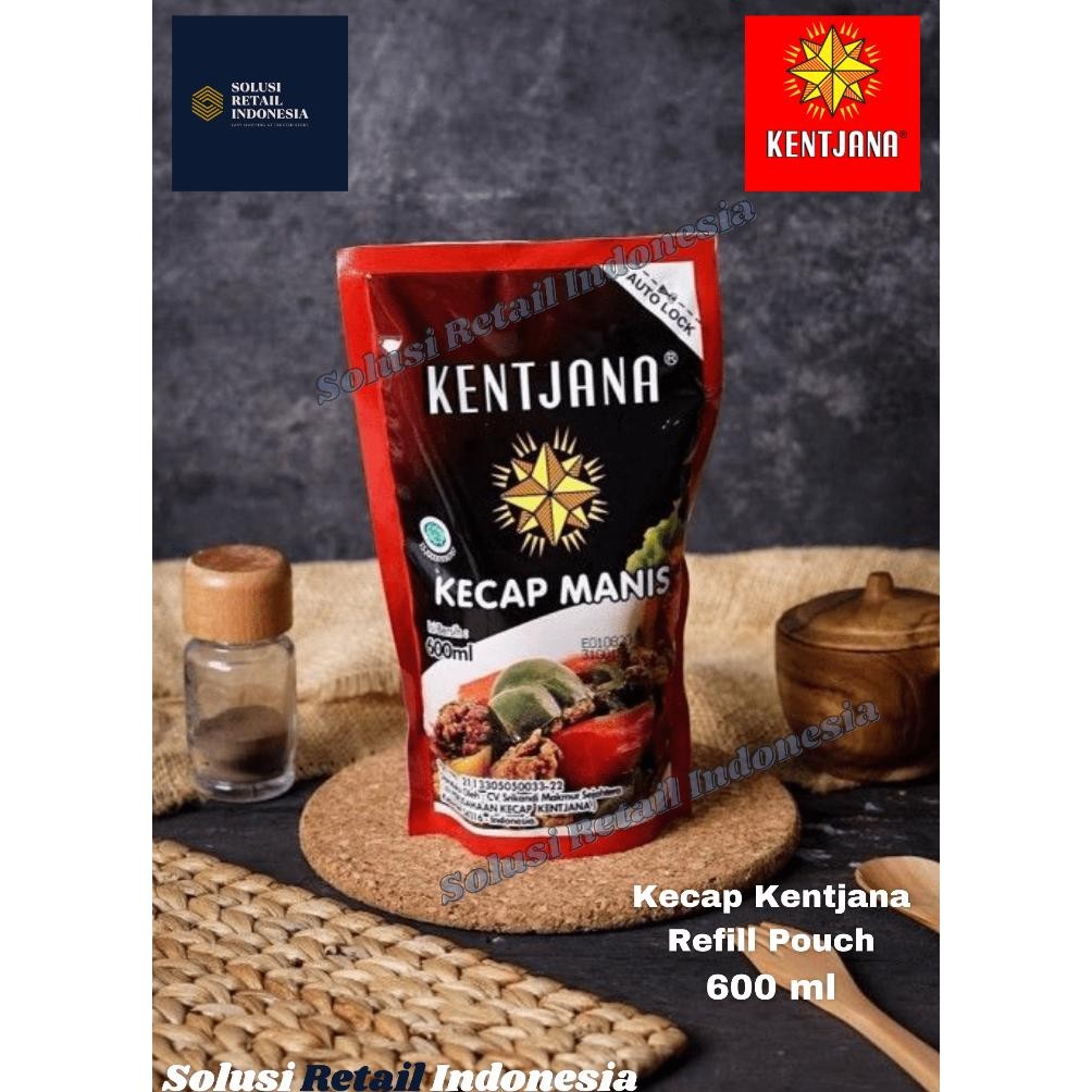 

Kecap Kentjana Refill Standing Pouch 600 ml RB10
