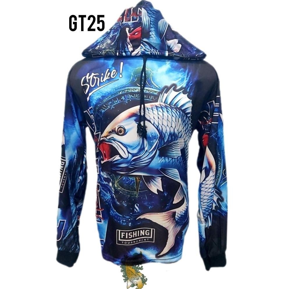 JERSEY MANCING, KAOS MANCING, BAJU MANCING, IKAN, NILA, BARAMUNDI