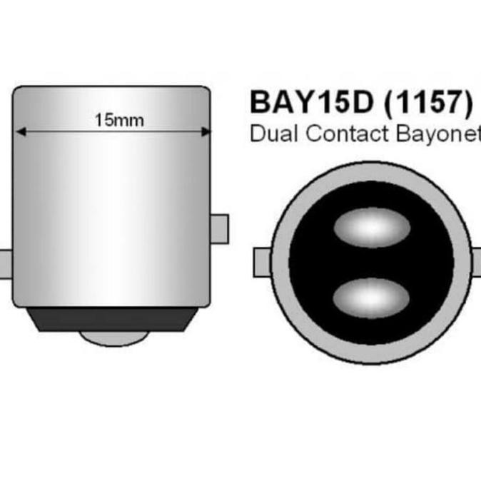. Lampu Rem LED Mobil Toyota - PHILIPS Ultinon LED P21/5W isi 2pcs ASLI