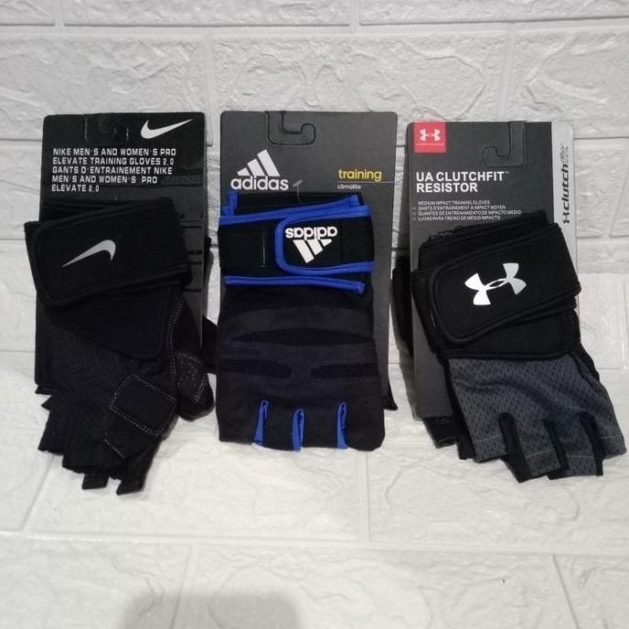 Berkualitas sarung tangan gym fitness under armour MURAH