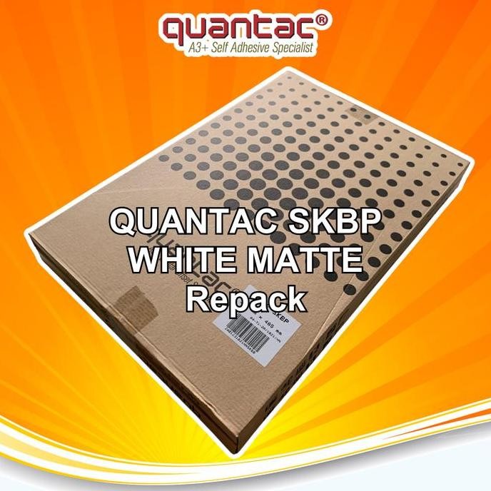 

QUANTAC SKBP | UNIVERSAL Sticker Vinyl A3+ Stiker Digital Laser Toner Repack Isi 50 Lembar