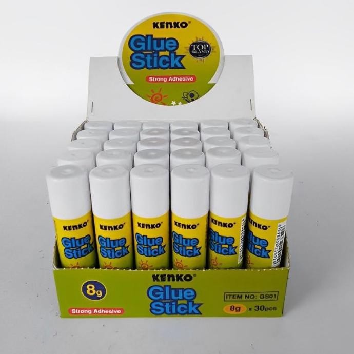 

LEM GLUE STICK KENKO 8G 1PAK/30PCS