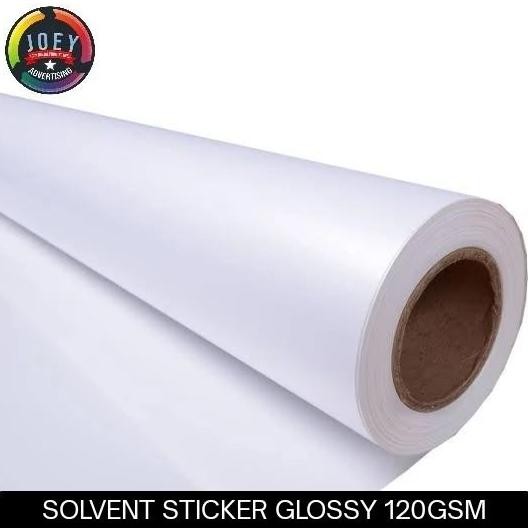 

Solvent Sticker Glossy 120Gsm 1.52 X 50M Co