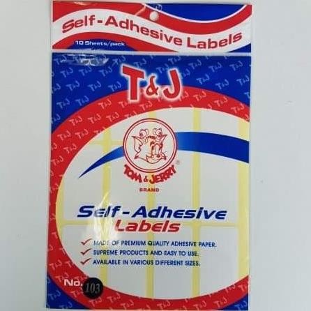 

Tj Labels No. 103 Co