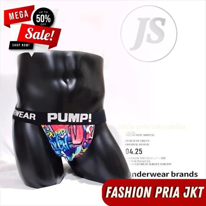 ORLVS JOCKSTRAP PRIA MURAL HIGHT QUALITY