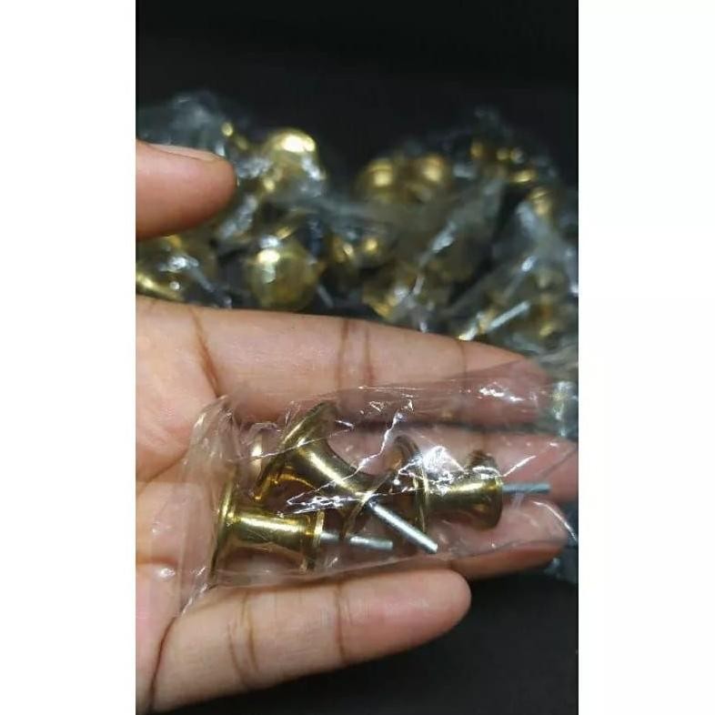 Kaki Tebok Kuningan Untuk Sangkar Pleci Lovebird Isi 3 Pcs Jual Perset AST