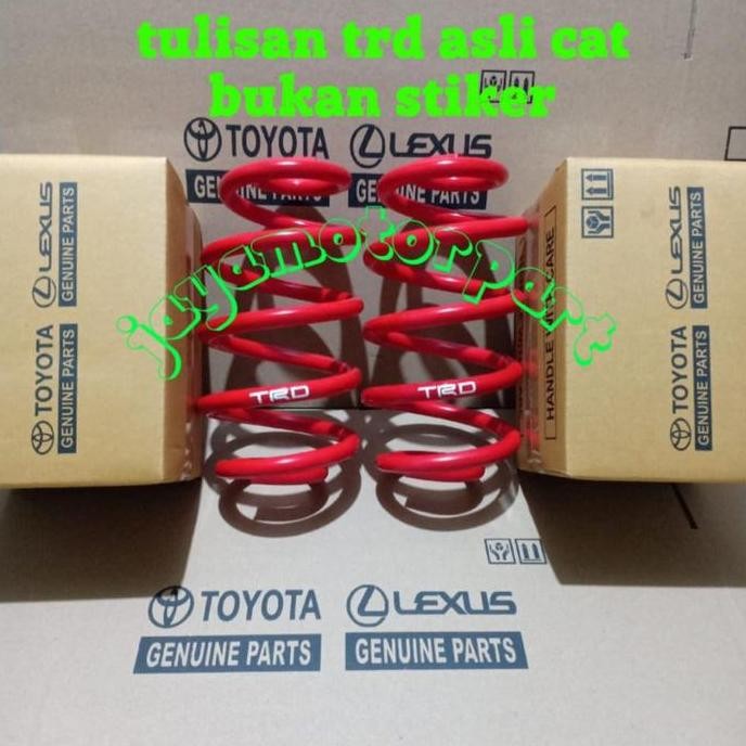 * coil spring per keong rush ultimo - terios - trd belakang original *