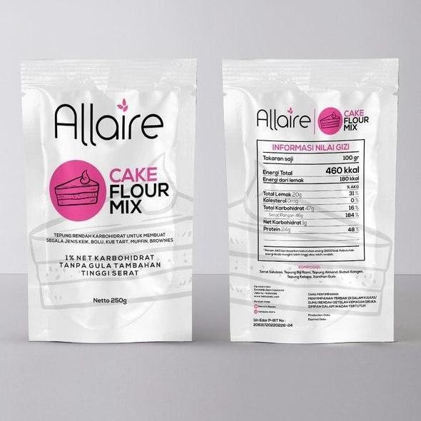 

Allaire Cake Flour Mix Gram Tepung Kue Keto