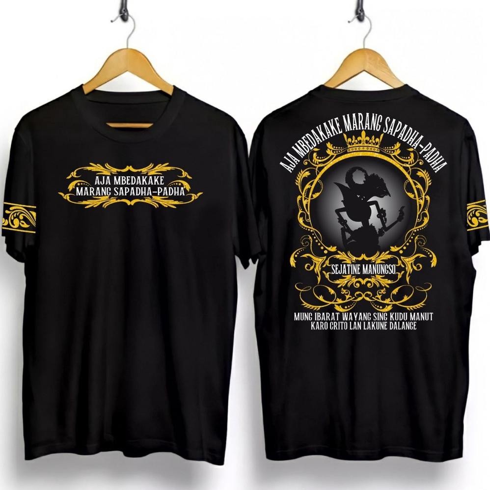 Promo Kaos Wayang Kulit Jawa Kaos Kata Kata Jawa Marang Kaos Distro Wayang Kaos Psht Kaos Pesilat Ka