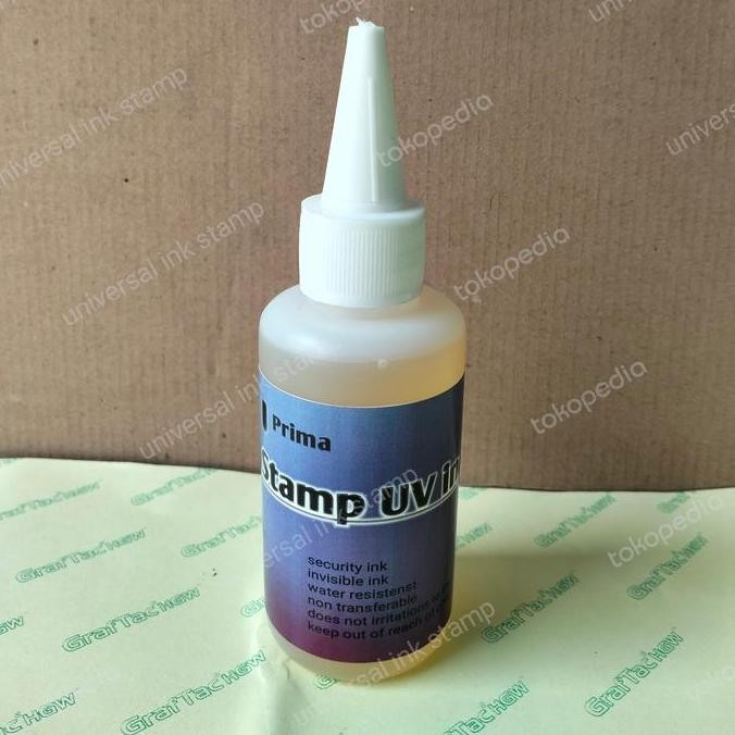 

TERBARU - Tinta stempel UV /security ink 100 ml