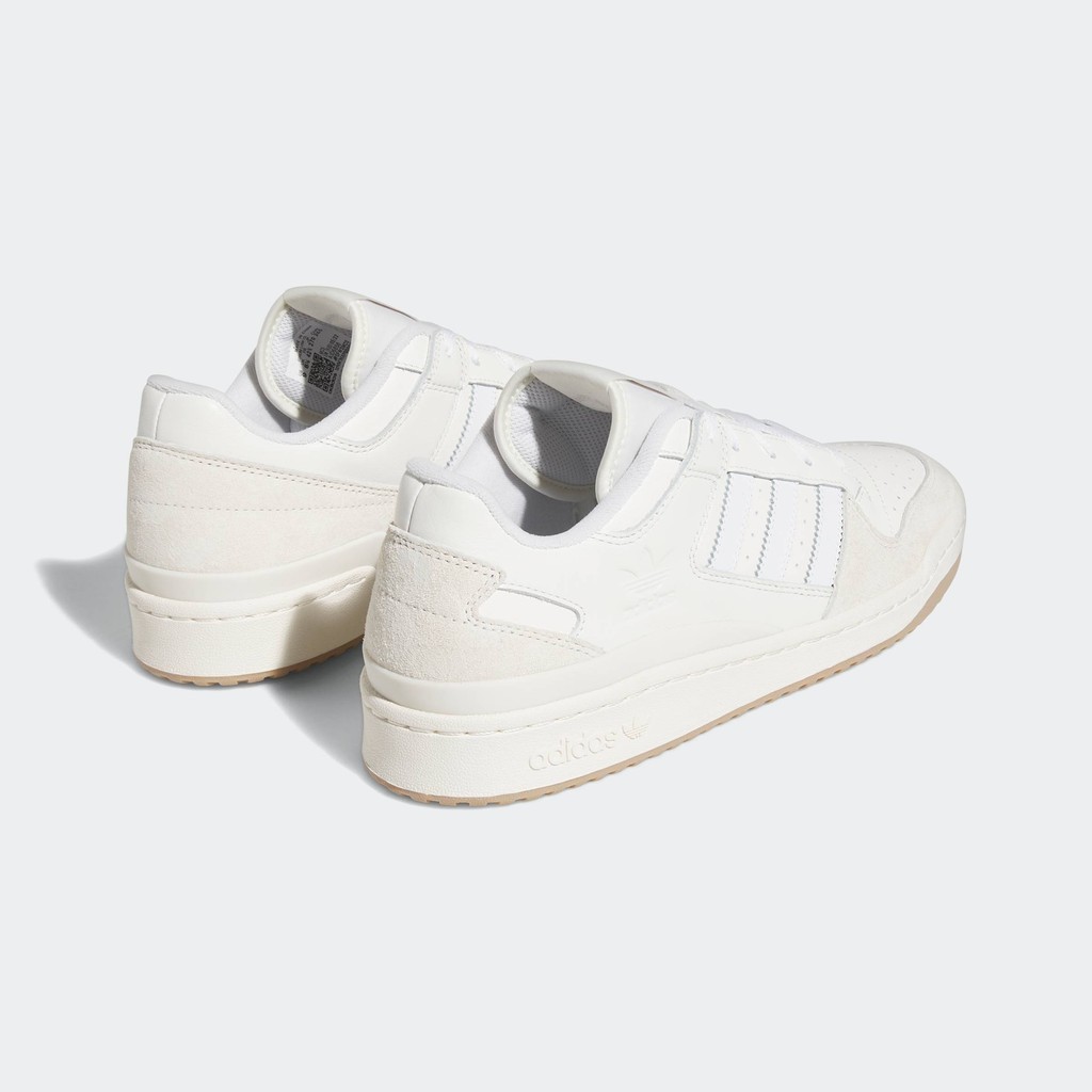 DISKON ADIDAS BASKETBALL FORUM LOW CLASSIC SHOES MEN WHITE ID6858