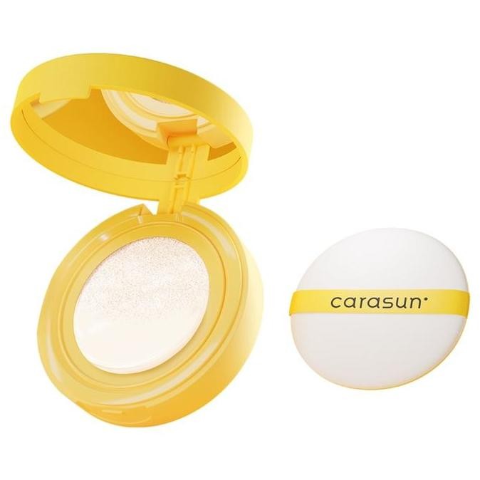 Carasun Solar Smart UV Cushion Refill Transparant Ivory Cream Fair Natural Beige Light Honey Tan