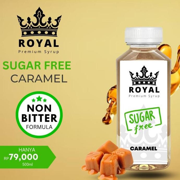 

Royal Sugar Free Caramel Keto Syrup / Sirup (500Ml) Kualitas Terbaik Harga Termurah