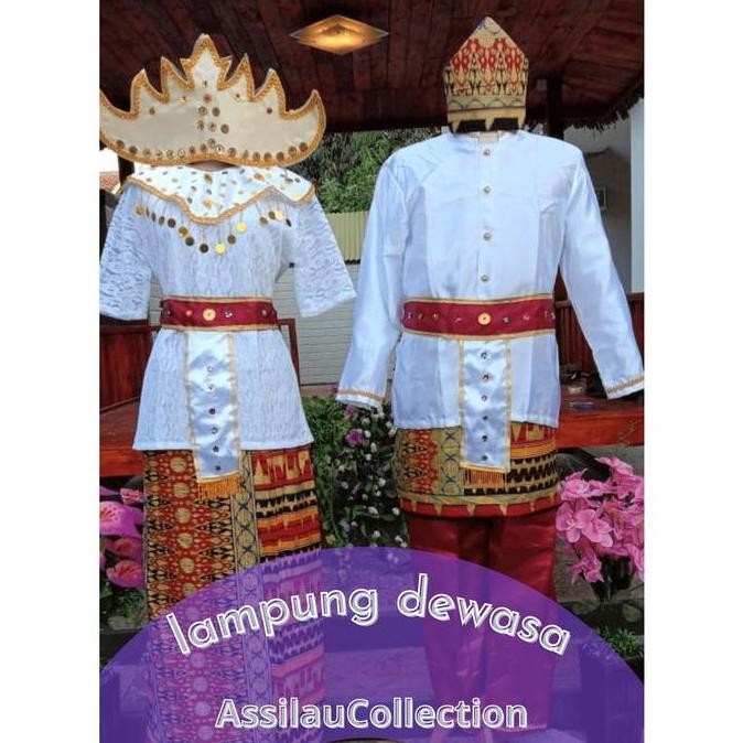 Baju Adat Lampung/ Adat Lampung/ Pakaian Adat Lampung (Dewasa)