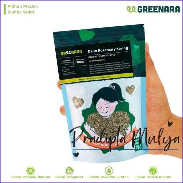

Masih Ready Daun Rosemary Kering 100Gr / Dried Rosemary Leaves