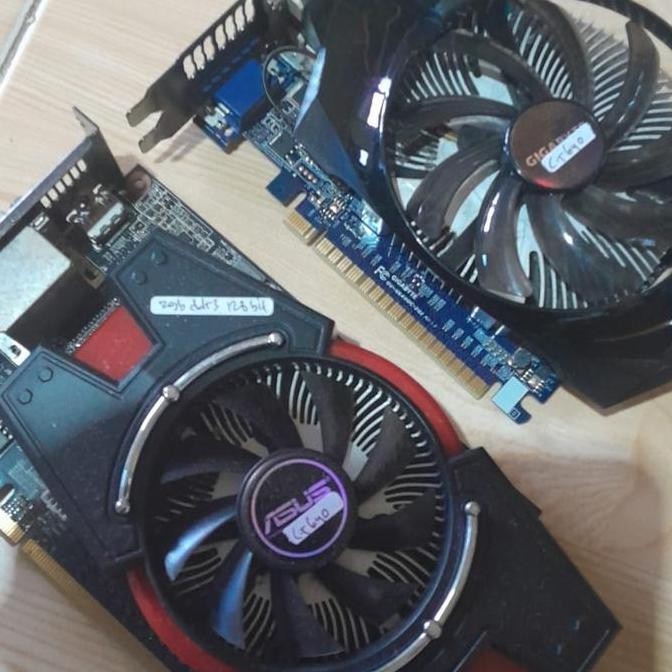 TERLARIS - VGA Card 2GB 128bit dirext 11, ori bukan "fake" low power non pin tinggal pasang