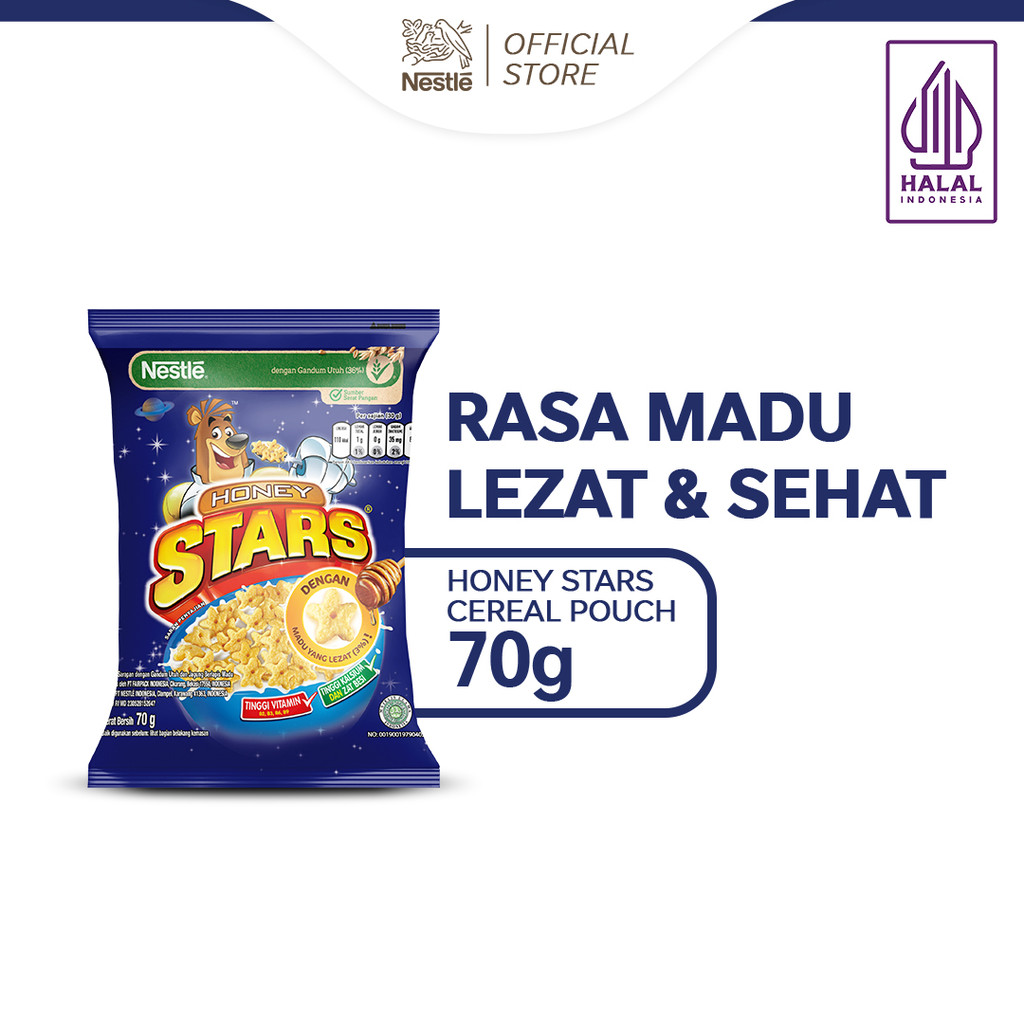 

HONEY STARS CEREAL POUCH 70g