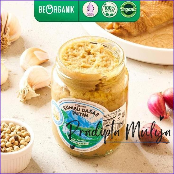 

Langsung Gas.! Bumbu Dasar Putih Beorganik 250Gr No Msg, Organik Dan Sehat