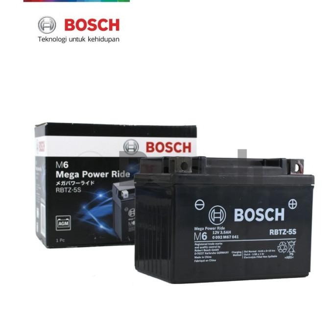Aki Motor Honda Vario 110 Matic Bosch Rbtz-5S