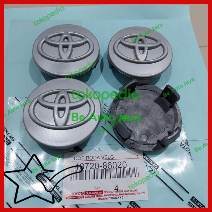 [BEA] DOP TUTUP VELG RODA 4PC TOYOTA HARRIER ORIGINAL
