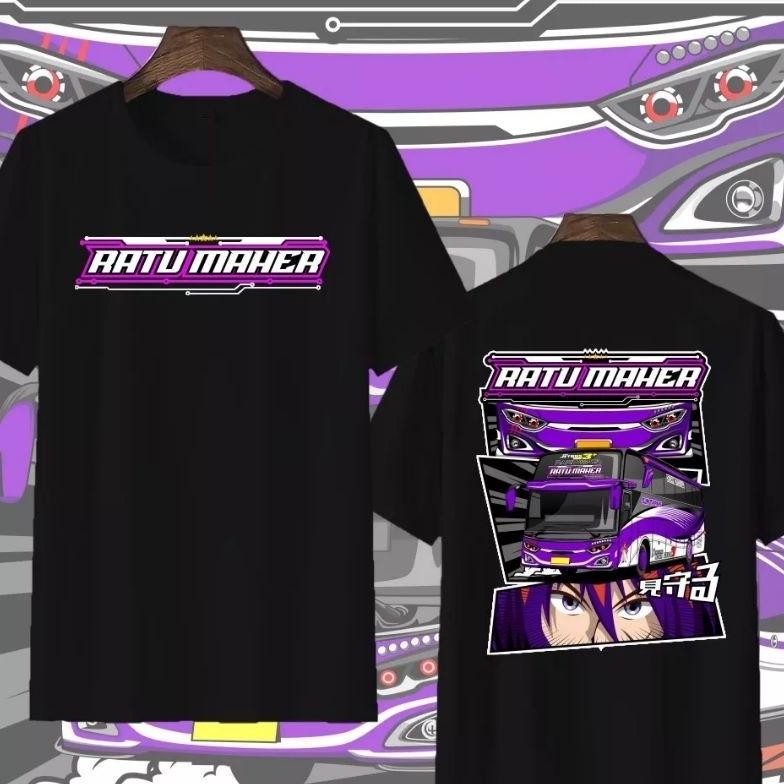 Promo Kaos Bus Mania Ratu Maher Baju T-Shirt Distro Bus Mania Ratu Maher