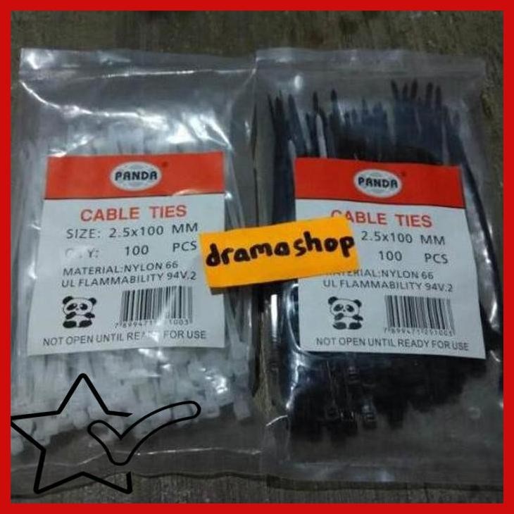 

[DMS] KABEL TIS 100MM, CABLE TIE 10CM, KABEL TIES 10CM, INSULOK, INSULOCK