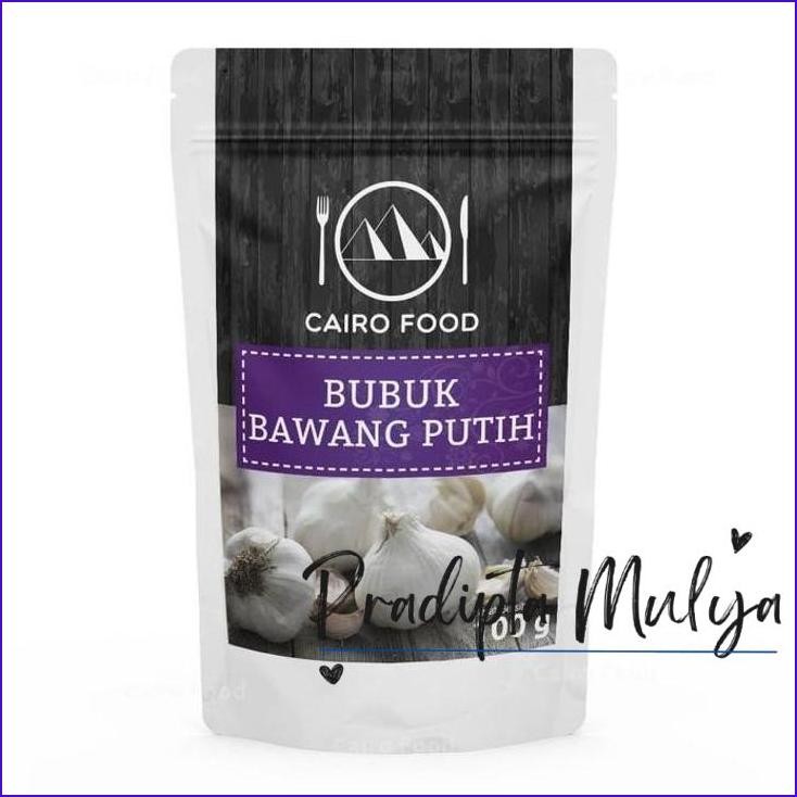 

Terbaru..!! Bawang Putih Bubuk Cairo Food - 100 Gram