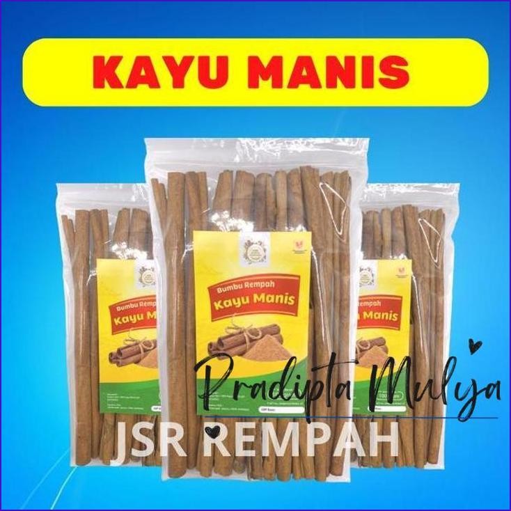

Gass.! Kayu Manis Penyedap Rasa Bumbu Dapur Rempah Herbal Isi 100Gr