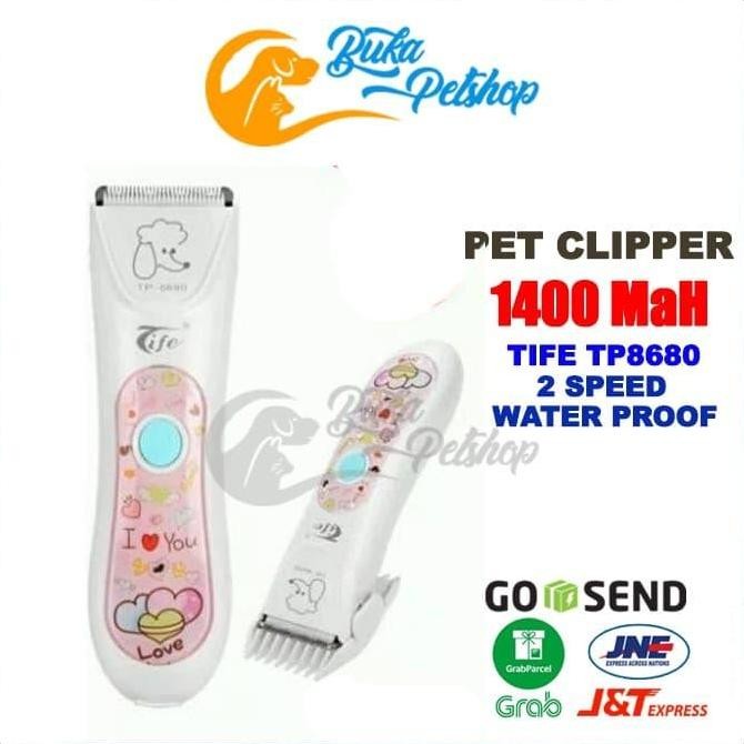 TERBARU - PET Clipper Tife TP8680 Alat Cukur Bulu Kucing Anjing NO ANDIS