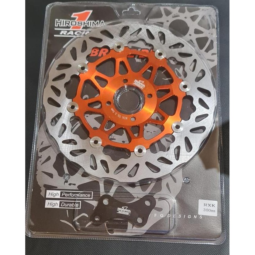 Disc Brake Floating 300mm RX KING Piringan Cakram Variasi Rx king