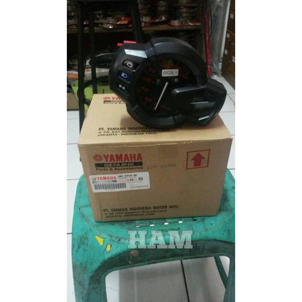 kilometer dan km yamaha x ride