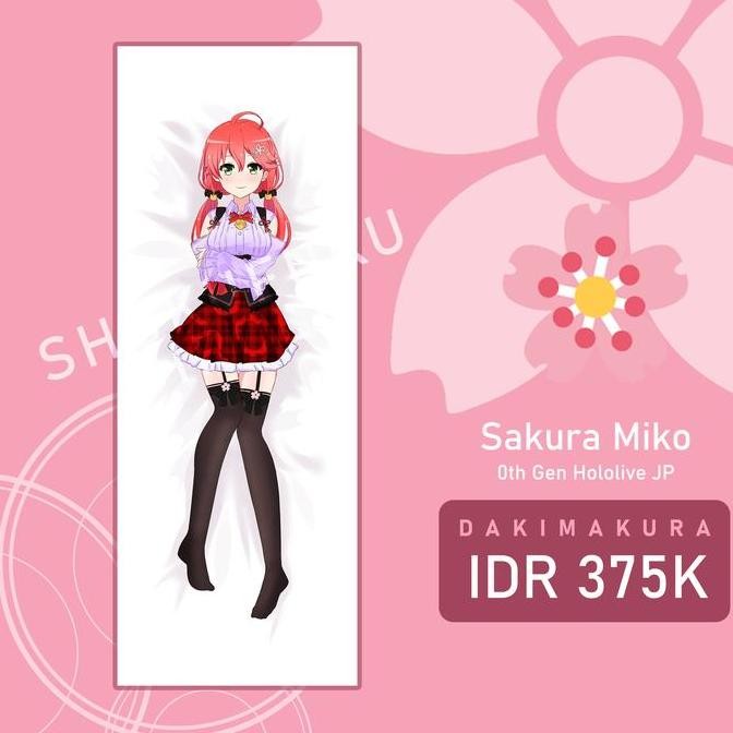 Dakimakura Sakura Miko Hololive Fanmerch