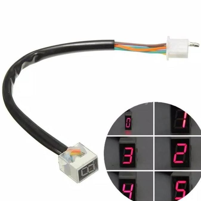 baru Indikator Indicator Gear Display 5 Speed Universal