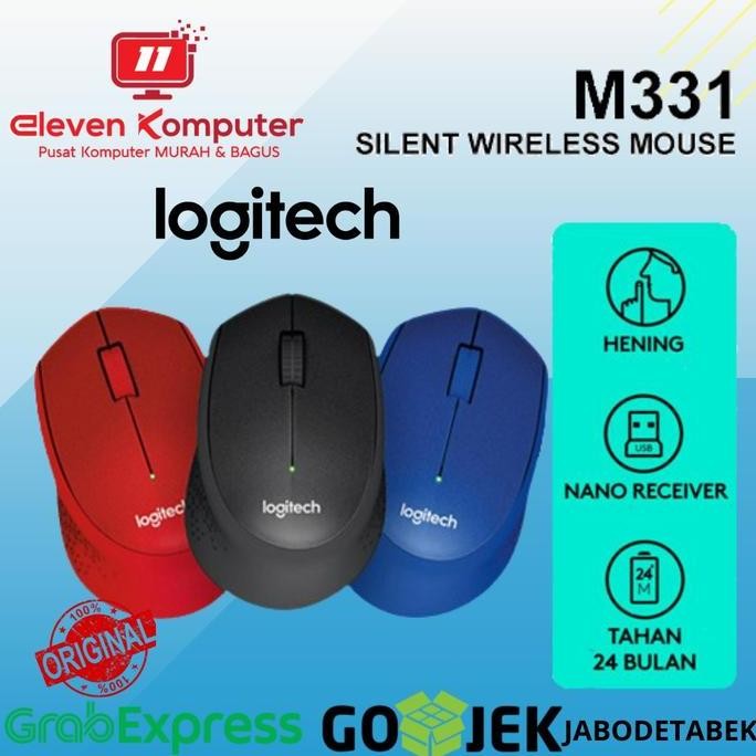 Logitech M331 Mouse Wireless Silent Click