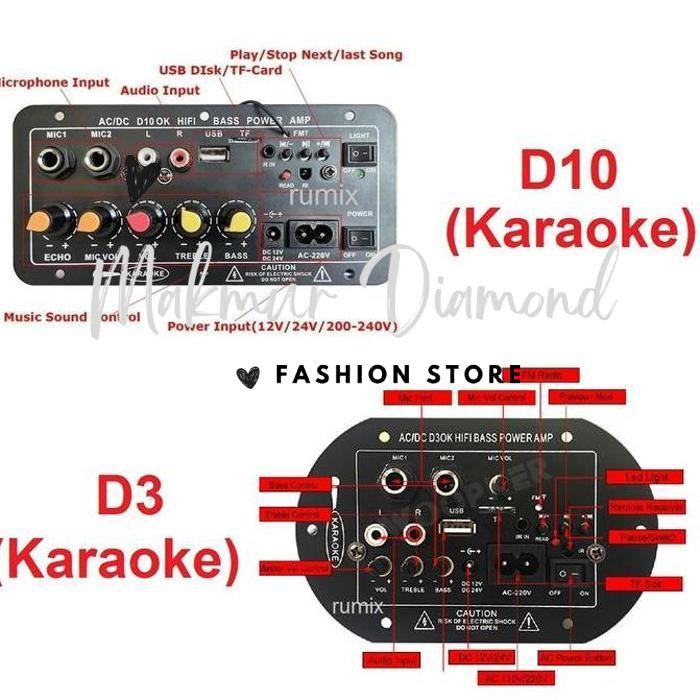 PROMO.. AMPLIFIER BOARD AUDIO BLUETOOTH USB RADIO TF DIY SUBWOOFER D5 D10 D3 D60