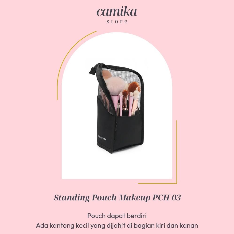 

baru tas kuas makeup organizer - pouch brush praktis & stylish