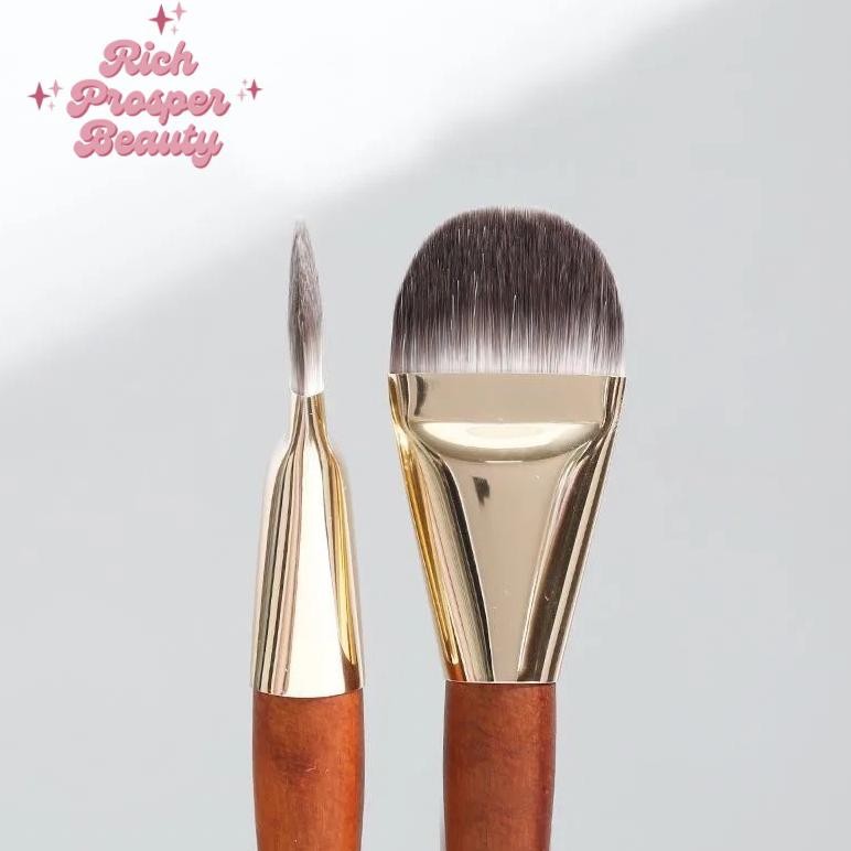 

baru foundation concealer cream brush tipis profesional | kuas dasar makeup wajah premium