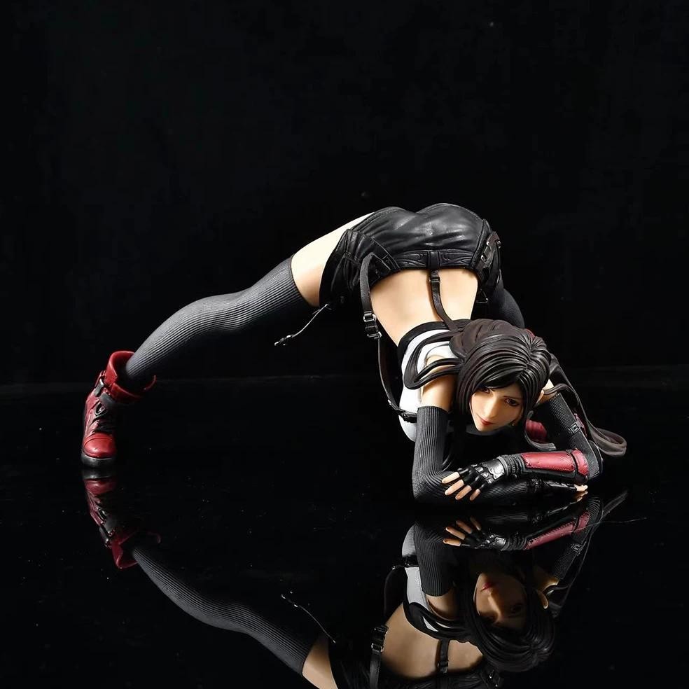 16cm FINAL FANTASY VII REMAKE FF7 RETifa Lockhart Tifa 1/4 Girls Anime Figures PVC Action Figure Toy