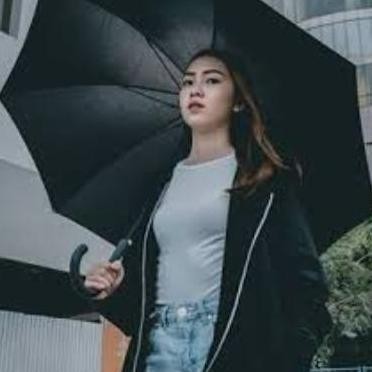 baru Payung Hitam Black Umbrella by Go Green Shop