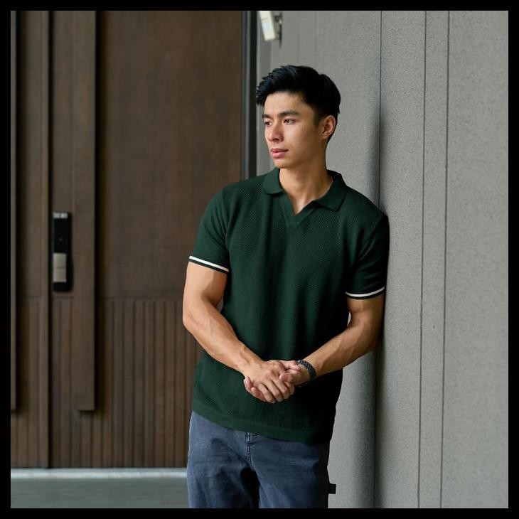 Kale Levin / Kaos Polo Pria / Kaos Polo Rajut / Polo Shirt Terlaris